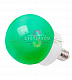 Декоративная лампа, Е27, 12 LED, 2Вт, Ø100мм, зеленая, Neon-Night