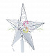 Cветодиодная Звезда 50см, 80 LED, белая, съемная труба, подвес, Neon-Night