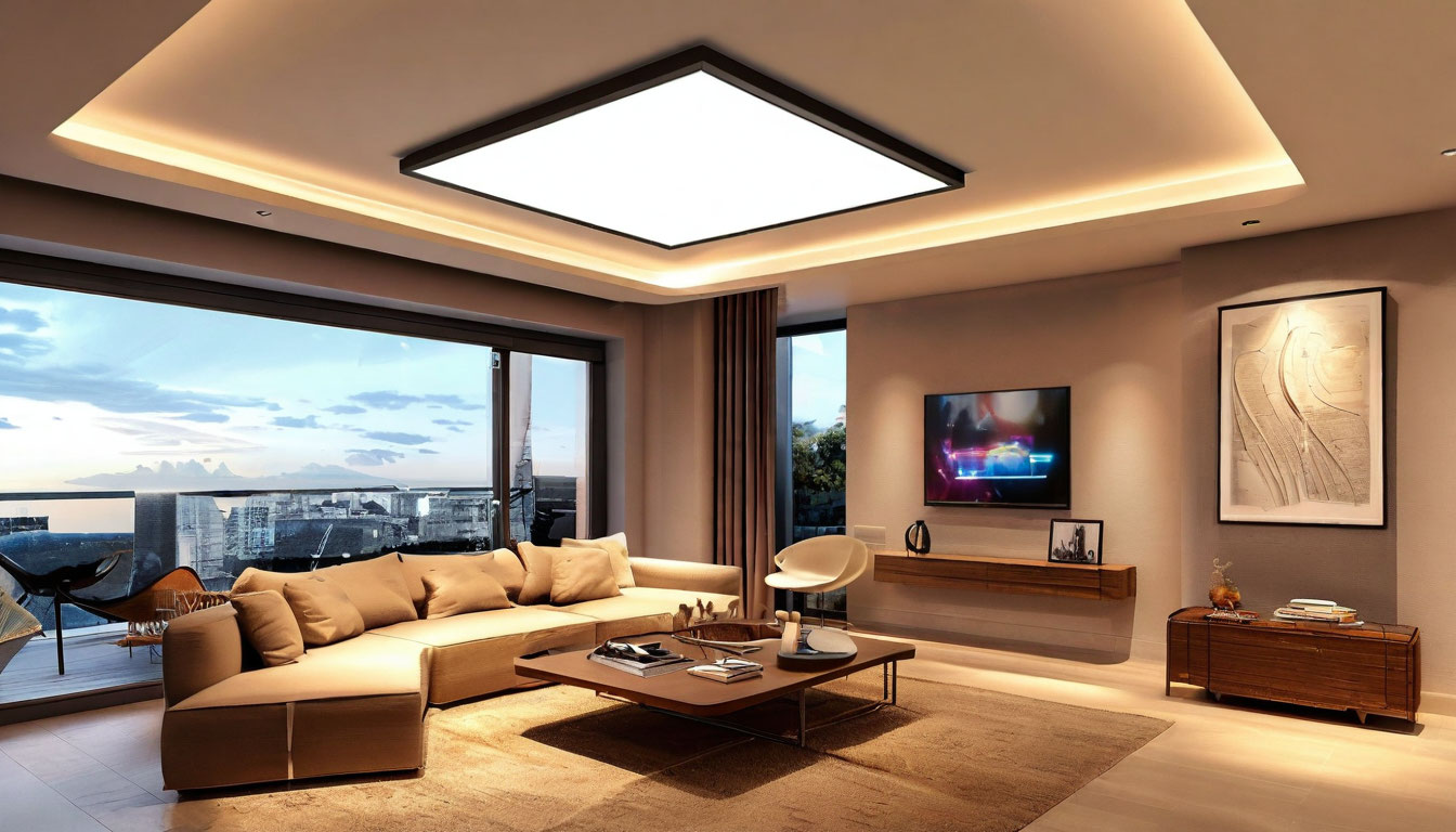 Таблица освещения светодиодных ламп на квадратный метр