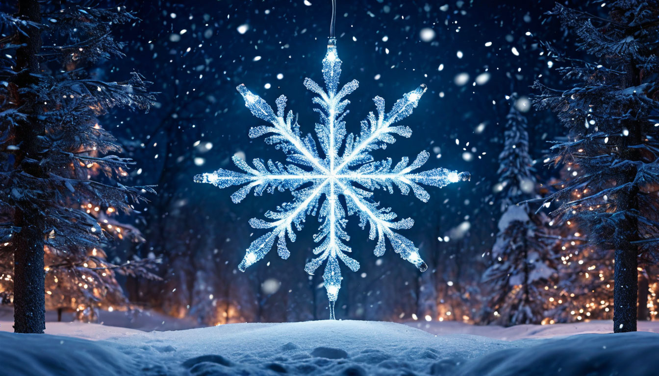 Пошаговое руководство: как сделать светодиодную снежинку из дюралайта своими руками