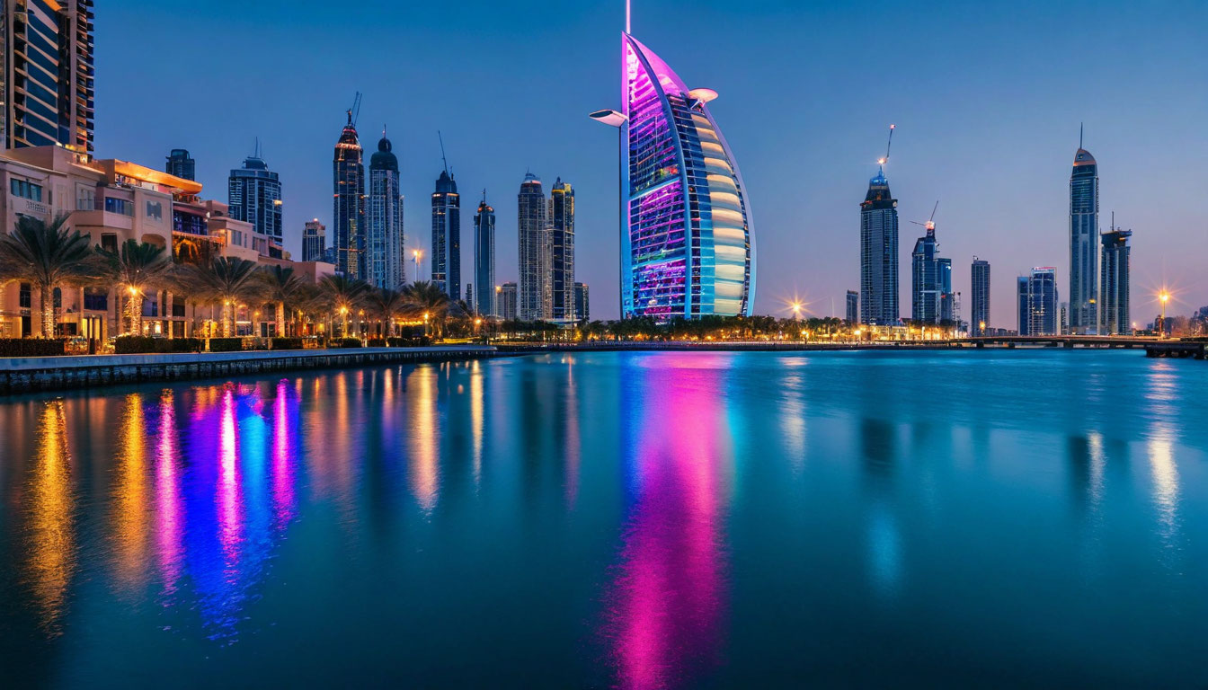 Секреты архитектурной подсветки Burj Al Arab Jumeirah: инновации, дизайн, технологии