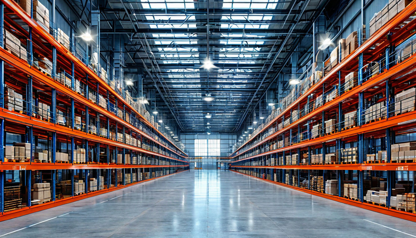 Проектирование эффективного освещения склада с высокими потолками