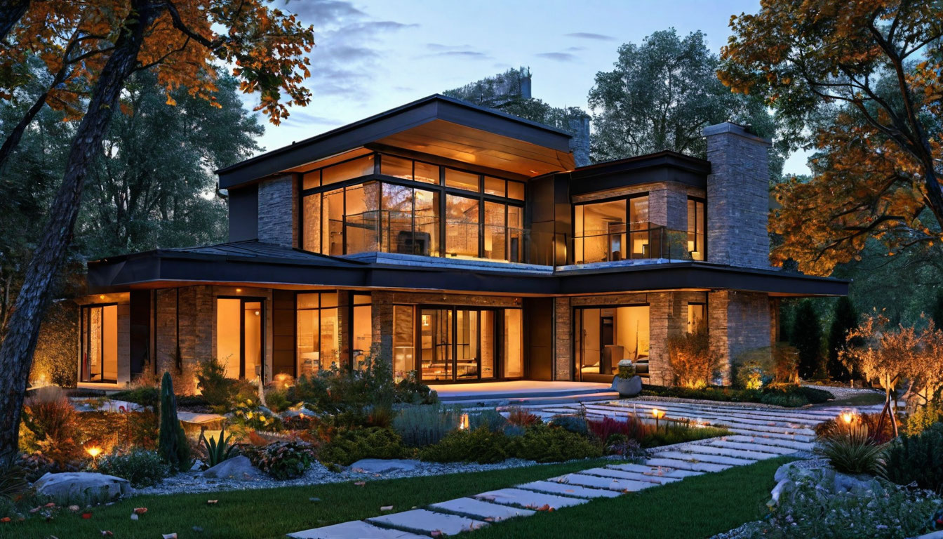 Проектирование освещения загородного дома: с чего начать и как избежать ошибок