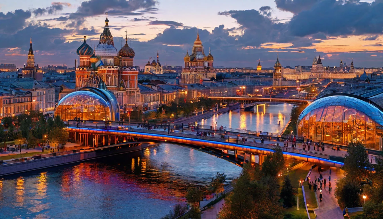 Парк Зарядье: история, освещение и этапы современной реконструкции