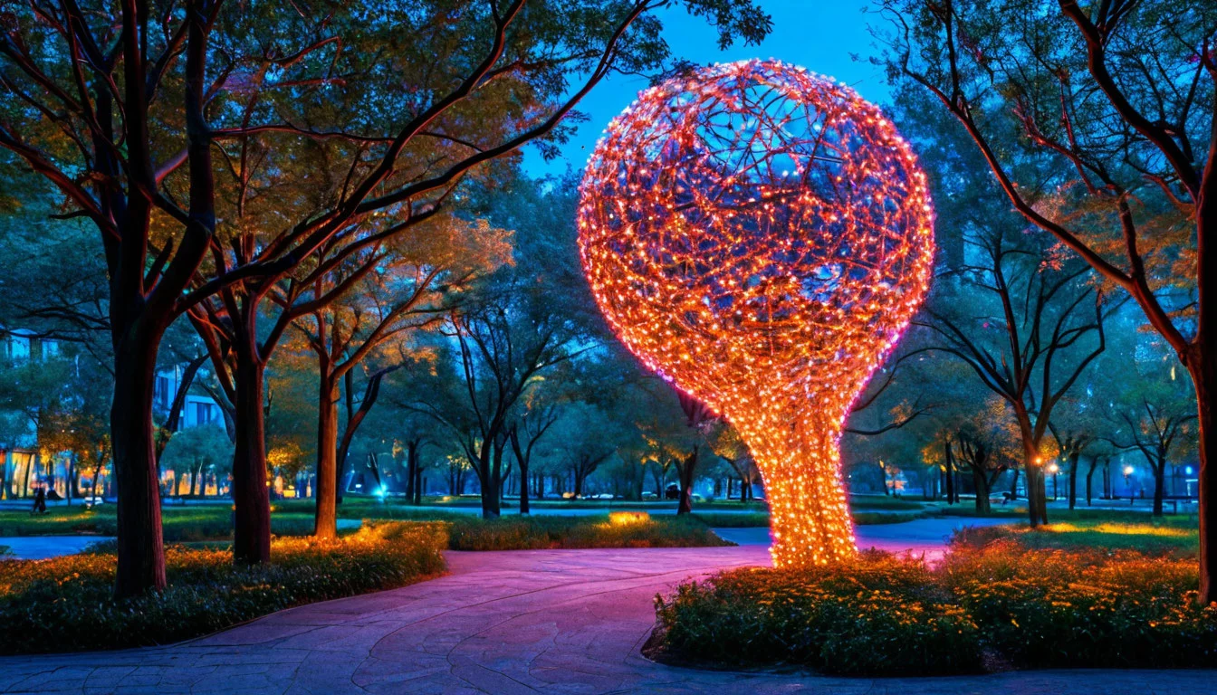 Лучшие гирлянды стринг-лайт для создания световых фигур на Светзавод