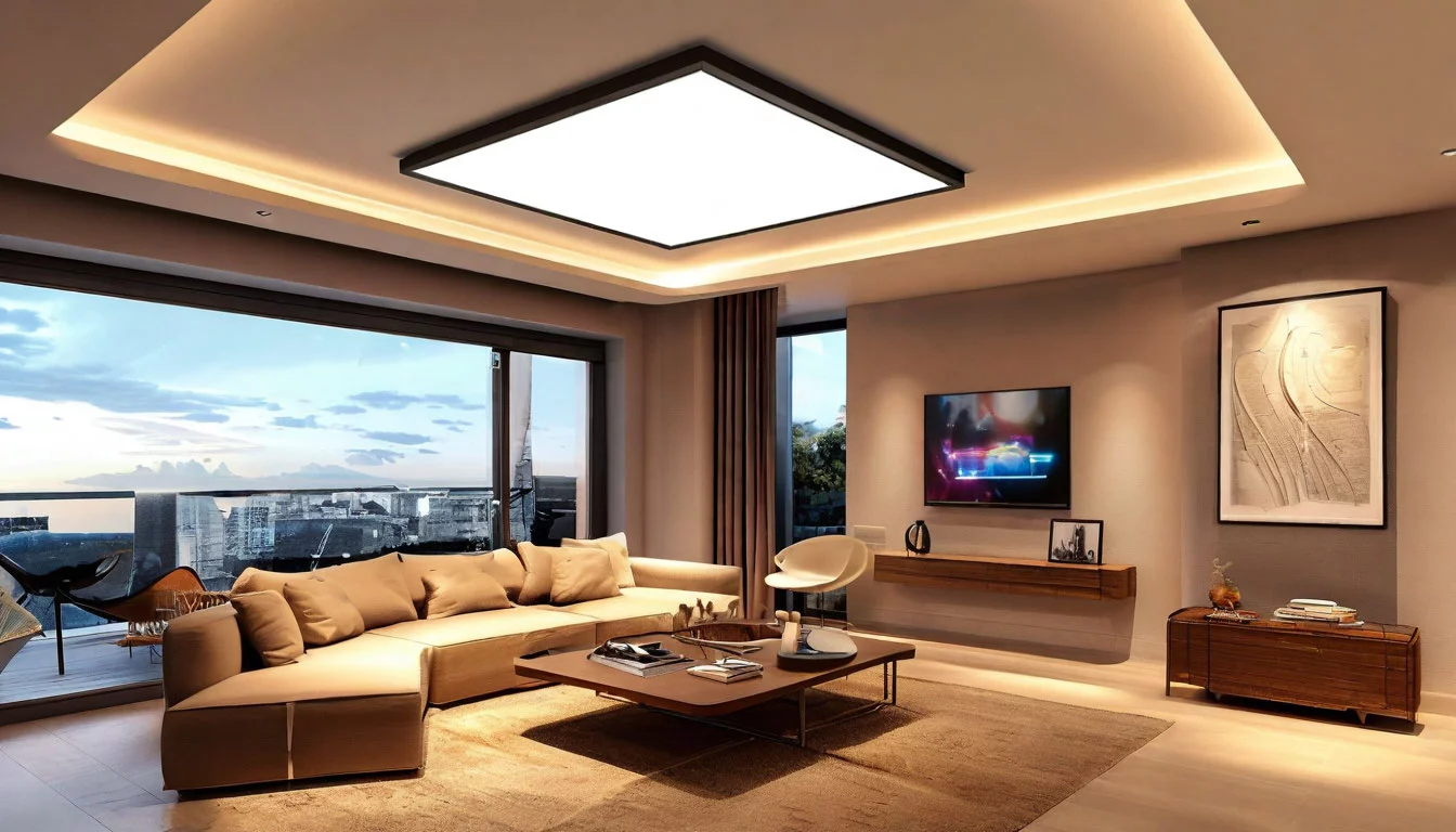 Таблица освещения светодиодных ламп на квадратный метр