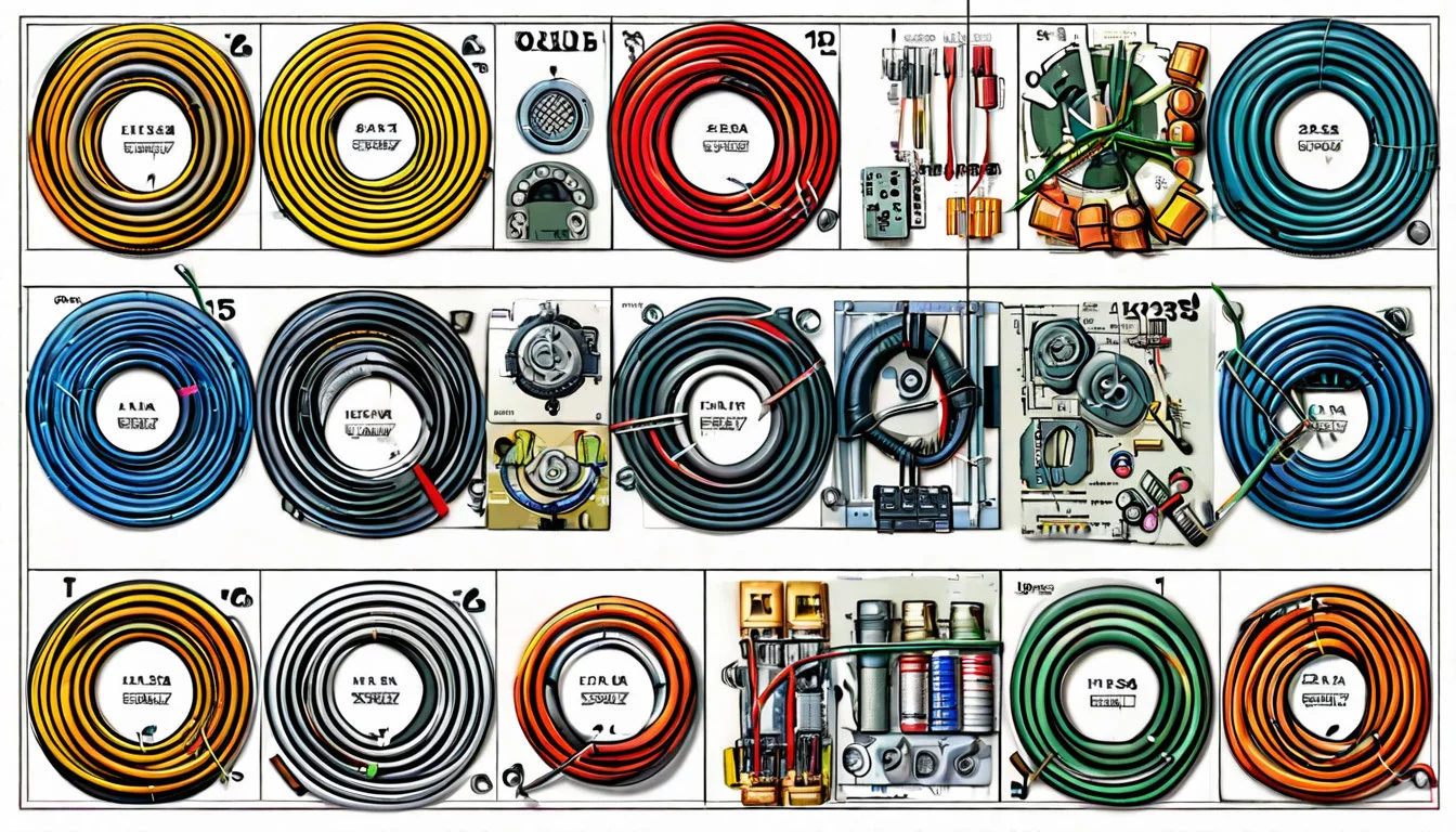 Таблица подбора сечения кабеля для систем 36В: мощность, ток, материалы Таблица подбора сечения кабеля для систем 36В: мощность, ток, материалы