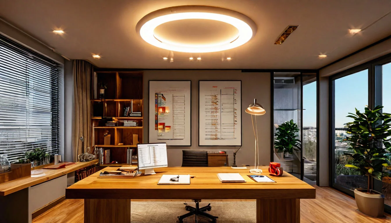 Таблица расчёта освещения по площади: нормы, формулы и примеры