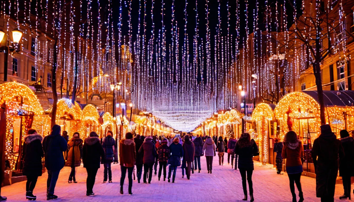 Преобразование Городских Пространств с Помощью Светодиодного Освещения