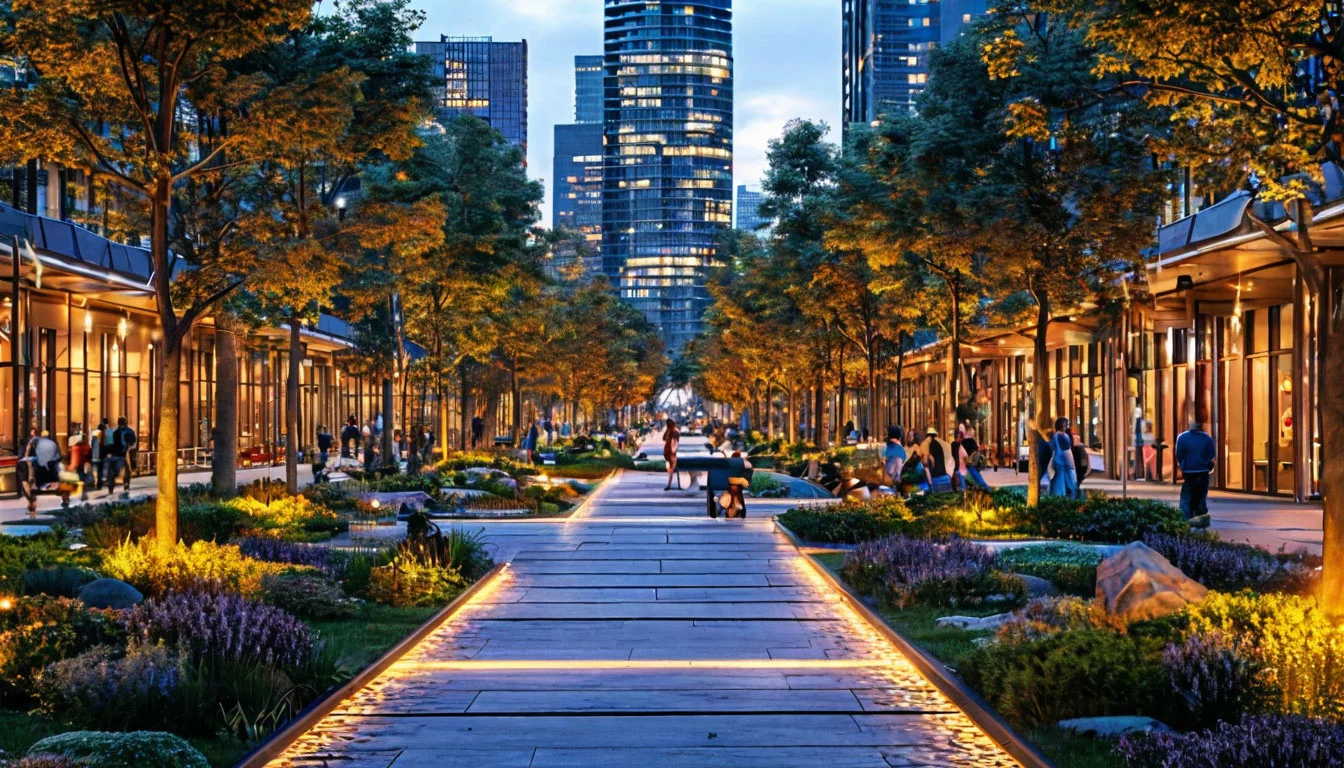 Декоративное освещение парков: примеры, технологии и тренды Декоративное освещение парков: примеры, технологии и тренды