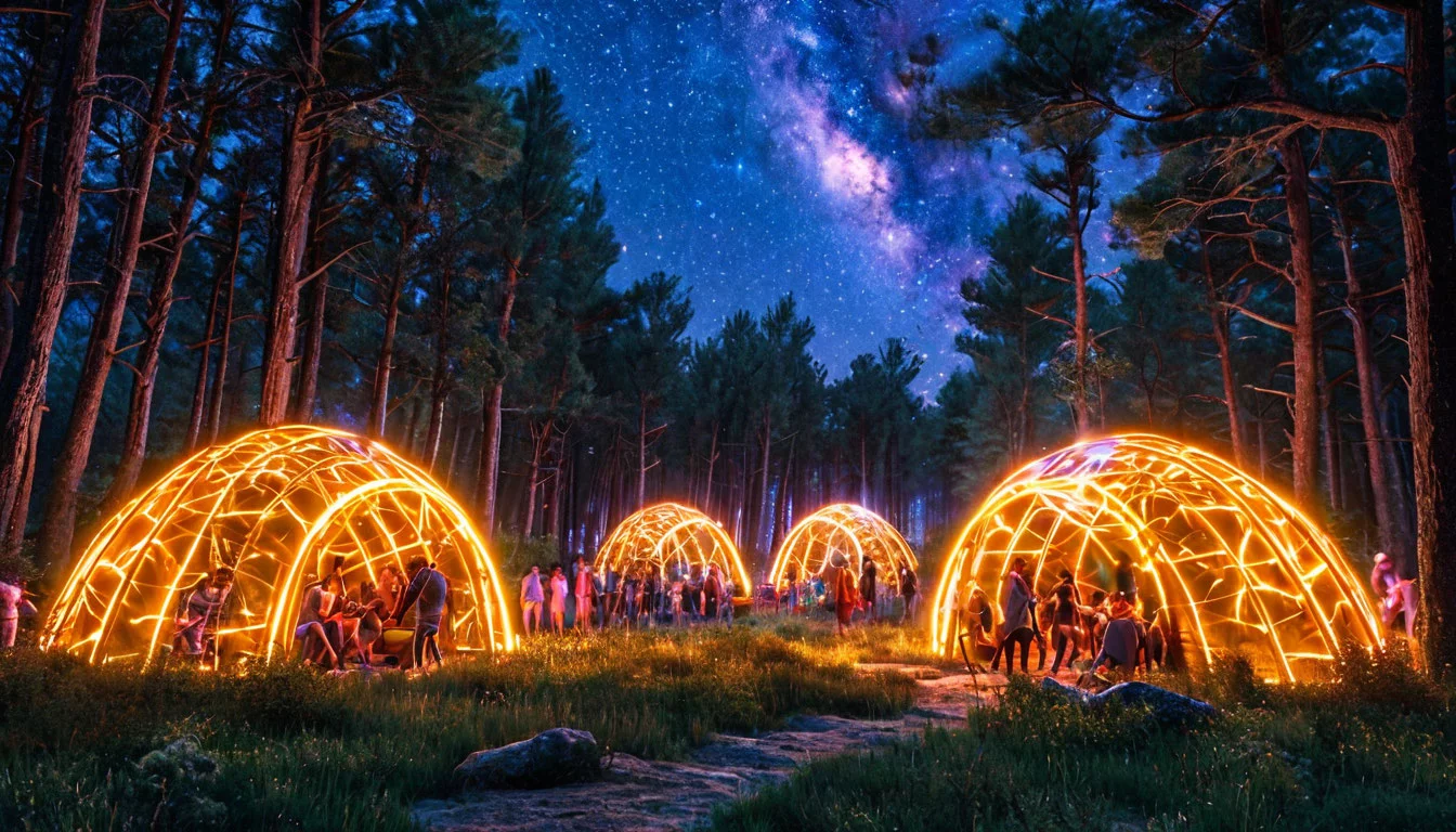 Фестиваль музыки и творчества «Сказка»: магия света и современные технологии