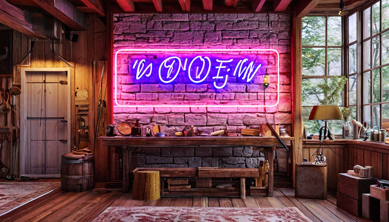 Неоновый декор своими руками: пошаговая инструкция для дачи и дома Неоновый декор своими руками: пошаговая инструкция для дачи и дома