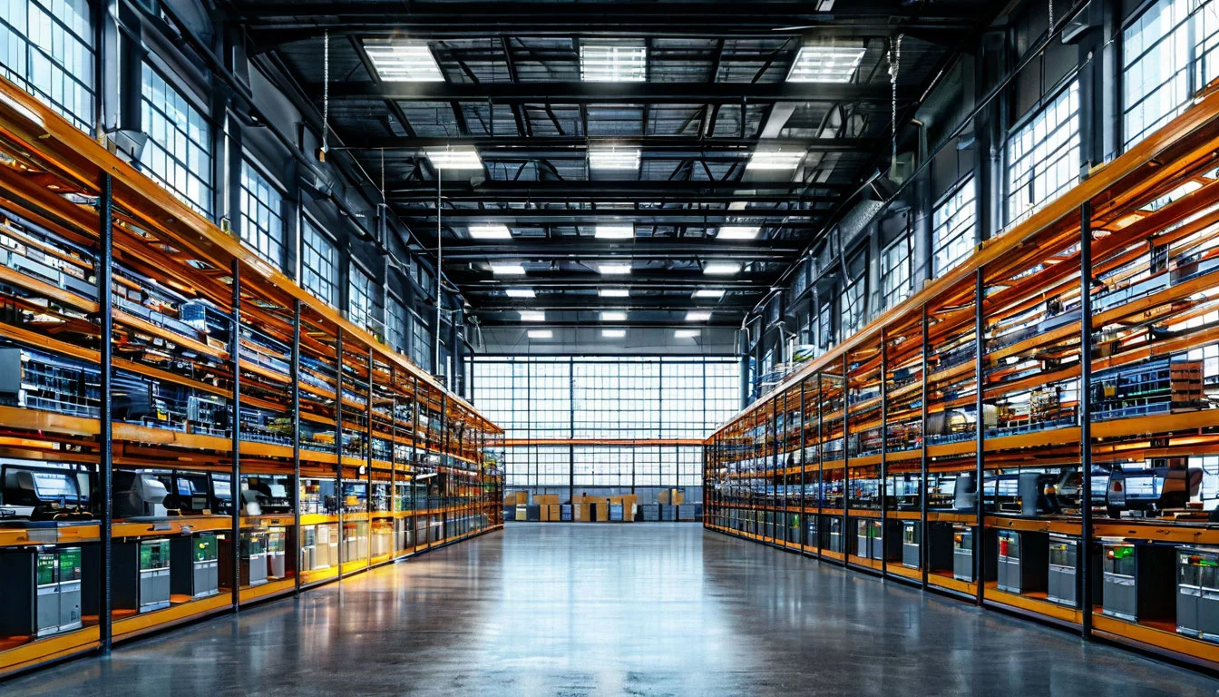 Как выбрать светильники и снизить энергопотребление на складе до 1500 м2