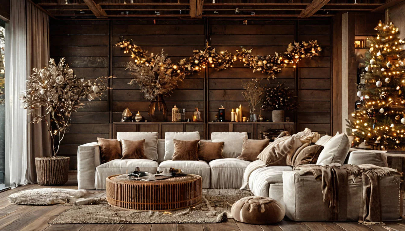 Тренды новогоднего декора 2025–2026: материалы, гирлянды и украшения Тренды новогоднего декора 2025–2026: материалы, гирлянды и украшения