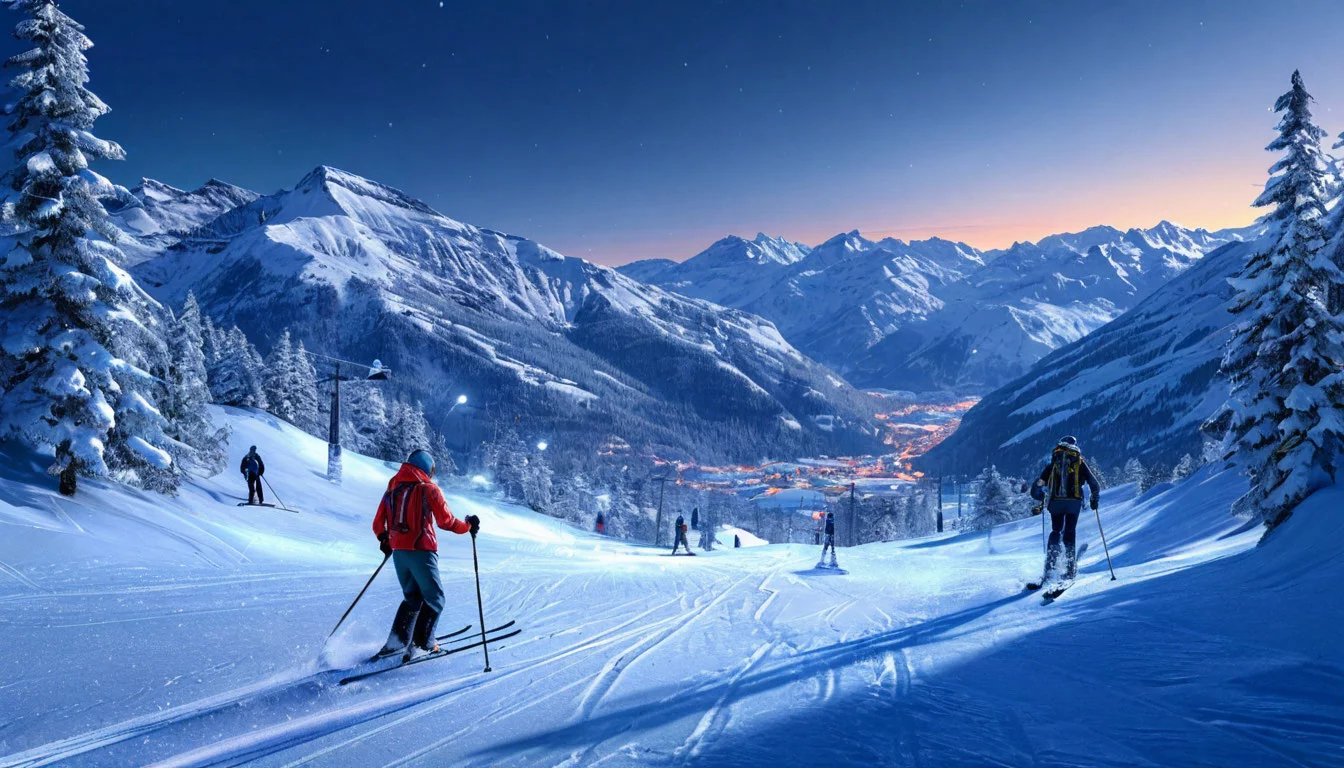 Освещение горнолыжных трасс: современные технологии и практики Освещение горнолыжных трасс: современные технологии и практики