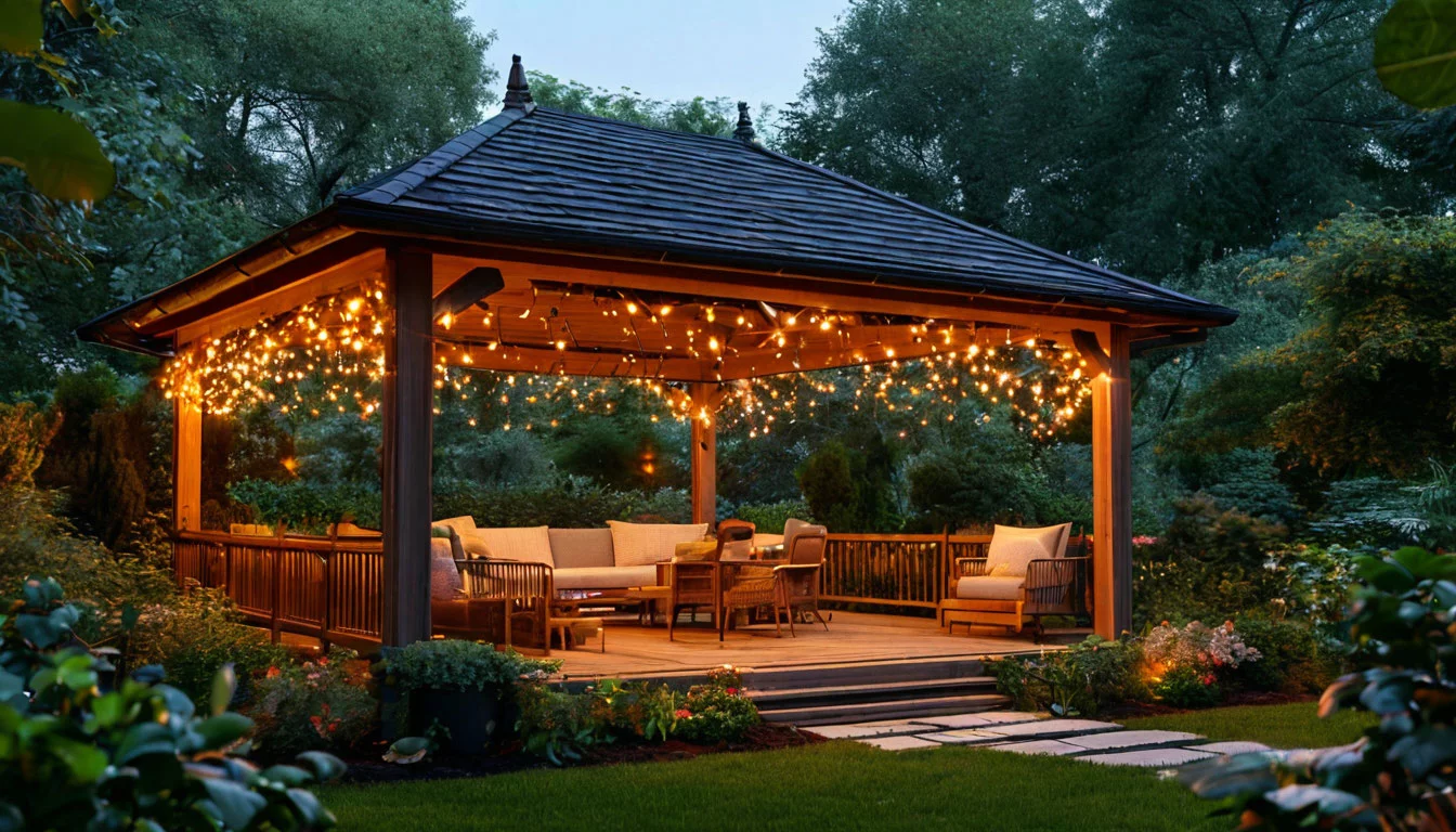 Лучшие гирлянды для беседки: топ-3 моделей и критерии выбора