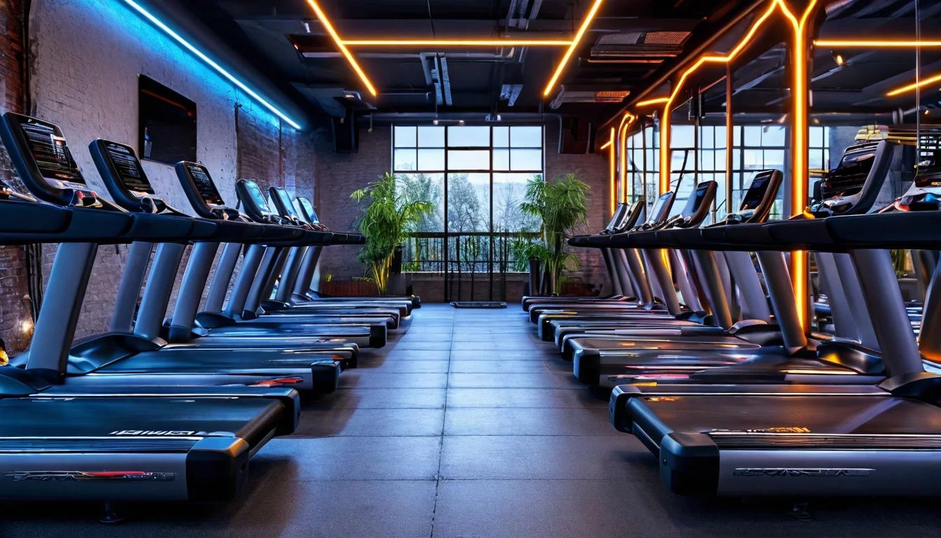 Освещение фитнес-залов: гармония света и комфорта в 2025 году
