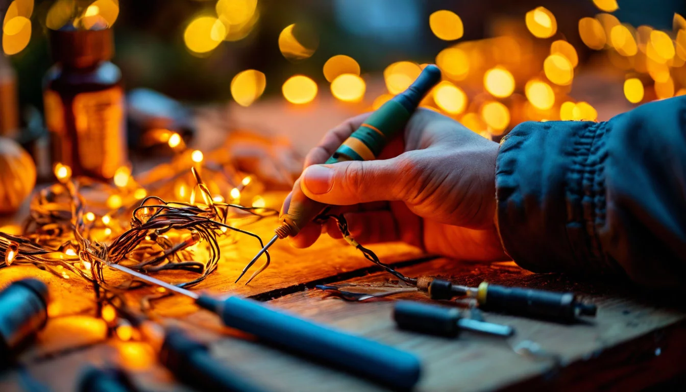 Ремонт светодиодной гирлянды своими руками: пошаговое руководство