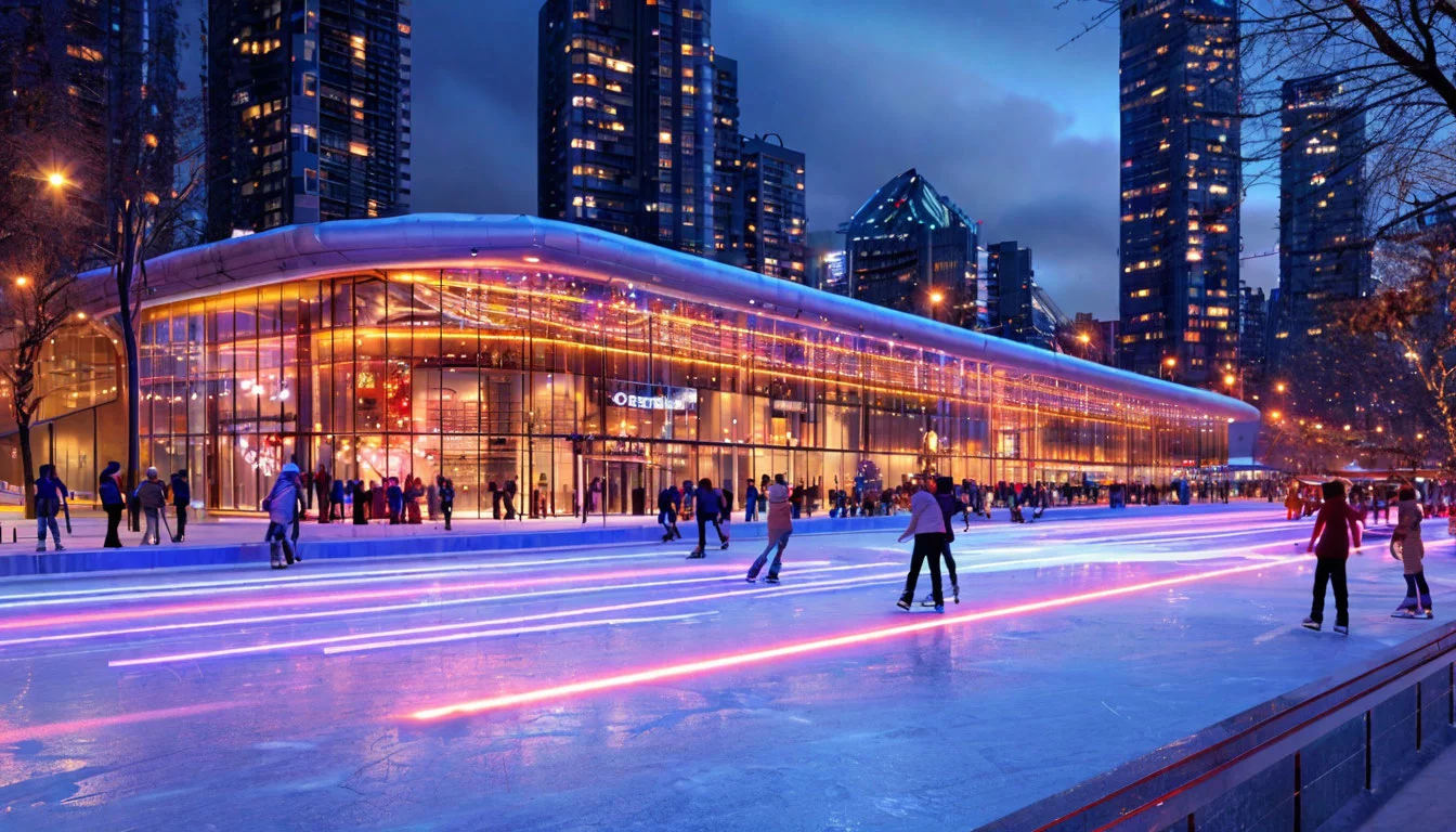 Полное руководство по освещению ледового катка с фасадными архитектурными светильниками