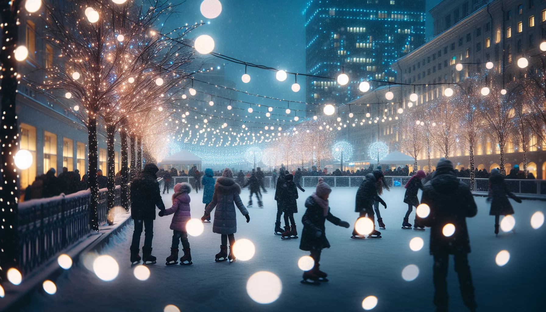 Декоративное освещение зимних общественных пространств 2025