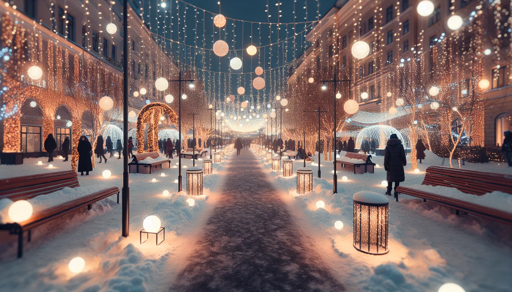 Декоративное освещение 2025: тренды и идеи для парков и садов