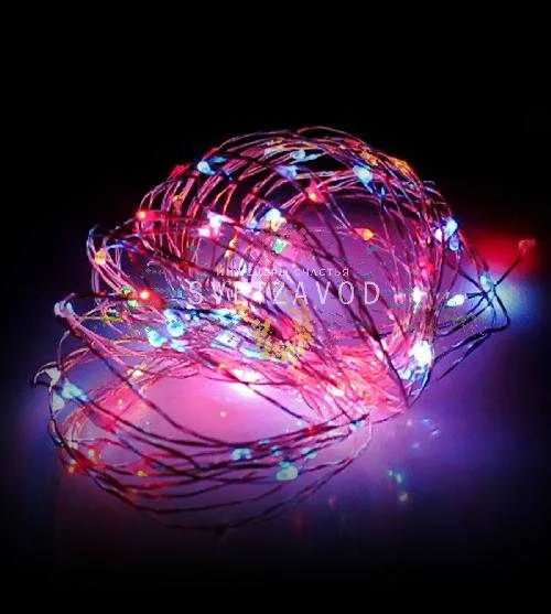 Гирлянда Роса, 20м, 200 LED, 12В, RGB, IP65, без блока питания Гирлянда Роса, 20м, 200 LED, 12В, RGB, IP65, без блока питания