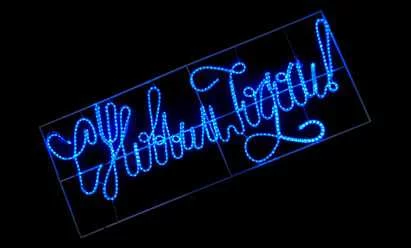 Вывески "С Новым Годом"