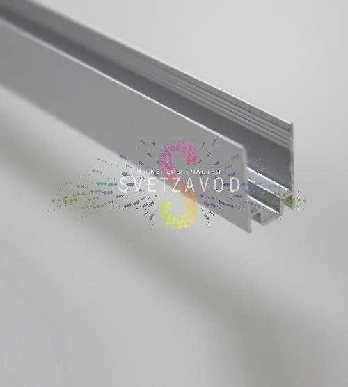 Профиль алюминиевый для гибкого неона 8х18мм, 1м, 10шт