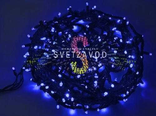 Гирлянда-нить Твинкл Лайт, 220В, чейзинг, синяя, 20м, черный ПВХ, IP54, контроллер в комплекте Гирлянда-нить Твинкл Лайт, 220В, чейзинг, синяя, 20м, черный ПВХ, IP54, контроллер в комплекте