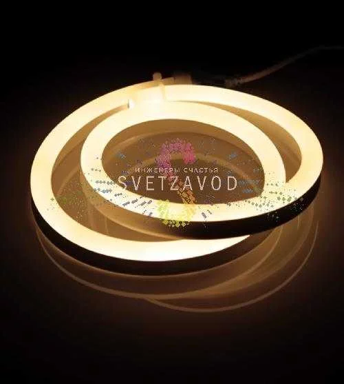 Светодиодный гибкий неон, теплый белый, 12х25мм, 120SMD2835, 220В, IP65, 50м Светодиодный гибкий неон, теплый белый, 12х25мм, 120SMD2835, 220В, IP65, 50м