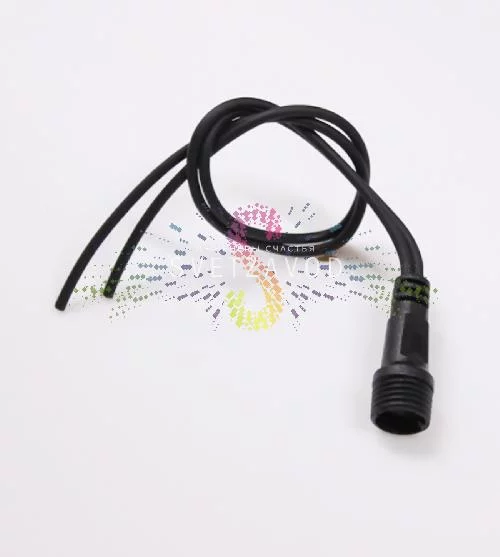 Коннектор для подключения занавесов 24B к блоку питания, черный Коннектор для подключения занавесов 24B к блоку питания, черный