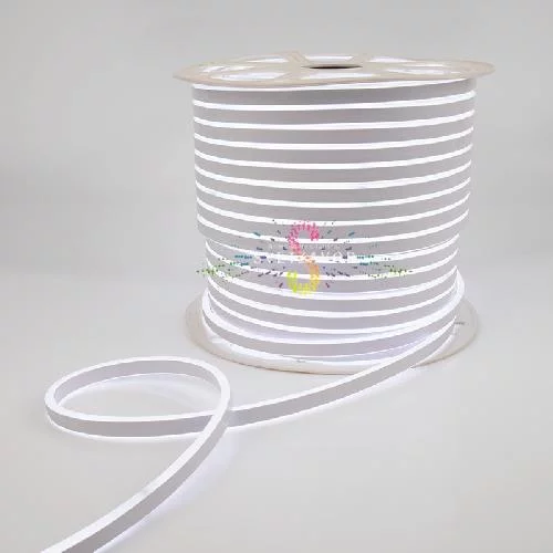 Светодиодный гибкий неон, двухсторонний, белый, 8х16мм, 50м, 120SMD2835, 220В, IP65, Neon-Night Светодиодный гибкий неон, двухсторонний, белый, 8х16мм, 50м, 120SMD2835, 220В, IP65, Neon-Night