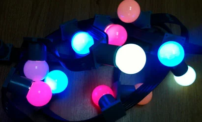 Гирлянда лампочками для улицы