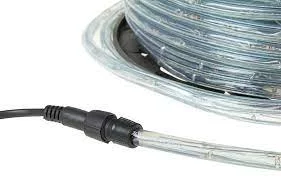 Как подключить шнур питания к дюралайту?