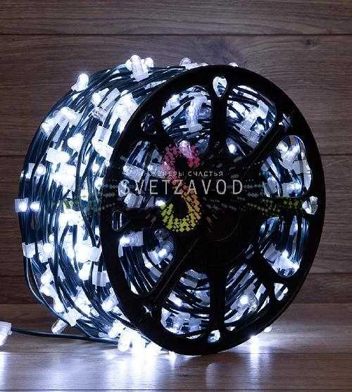 Клип Лайт 12В, мерцающий, WF, белый, 665 LED, 100м, темно-зеленый ПВХ, IP65, Neon-Night Клип Лайт 12В, мерцающий, WF, белый, 665 LED, 100м, темно-зеленый ПВХ, IP65, Neon-Night