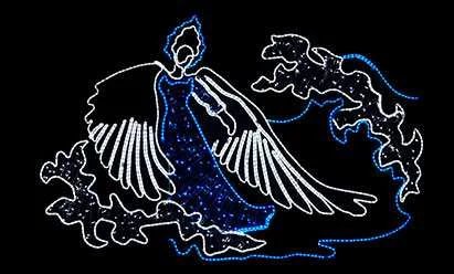 Панно и мотивы из дюралайта