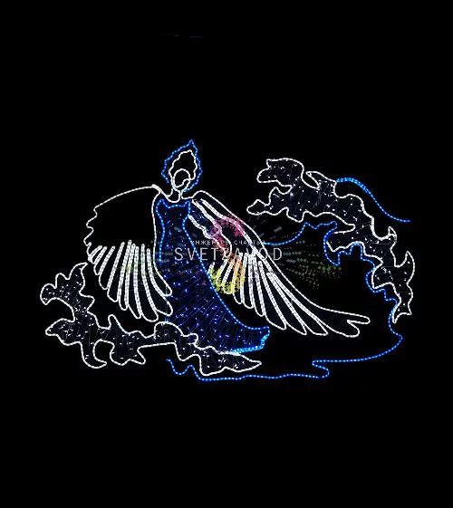 Светодиодное панно "У Лукоморья..." 200 см Светодиодное панно "У Лукоморья..." 200 см