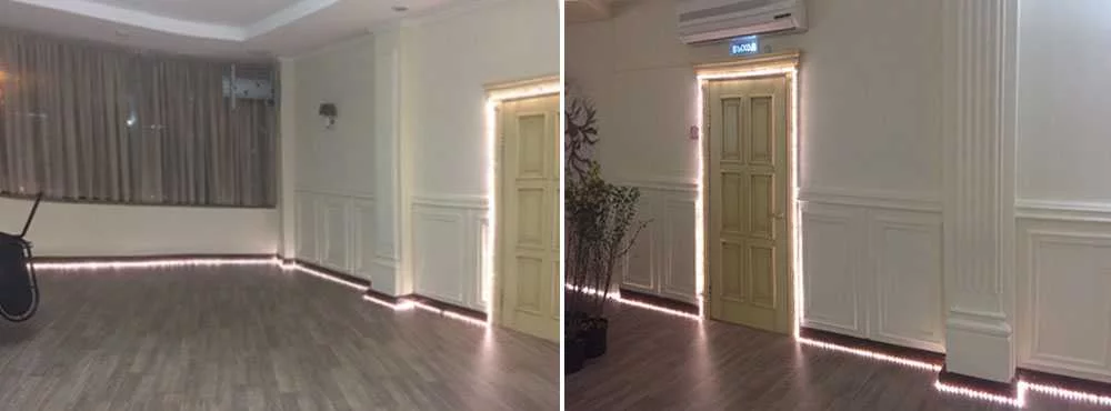 Пластиковая направляющая для дюралайта