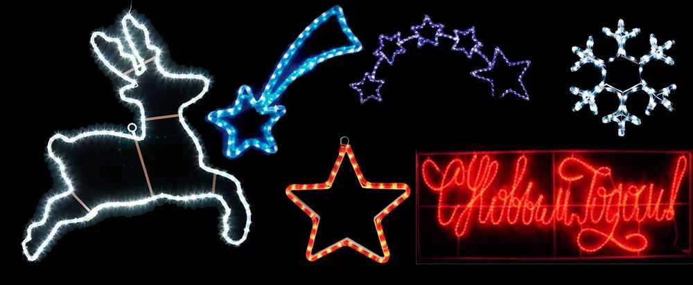 Крепление дюралайта к металлическому каркасу