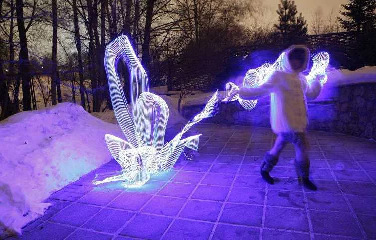 Несколько идей использования шнура дюралайт