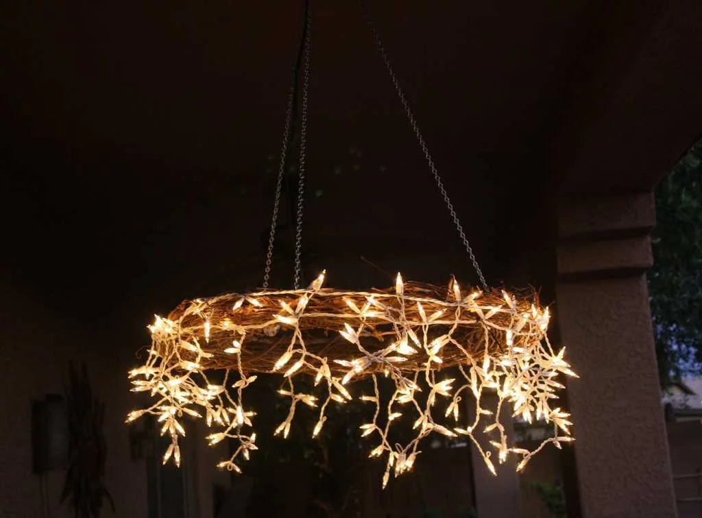 Световая бахрома в светодизайне