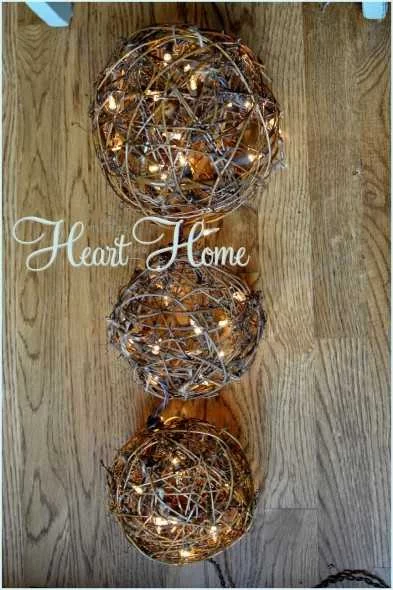 Простой уличный светильник своими руками Сборка композиции на ветке