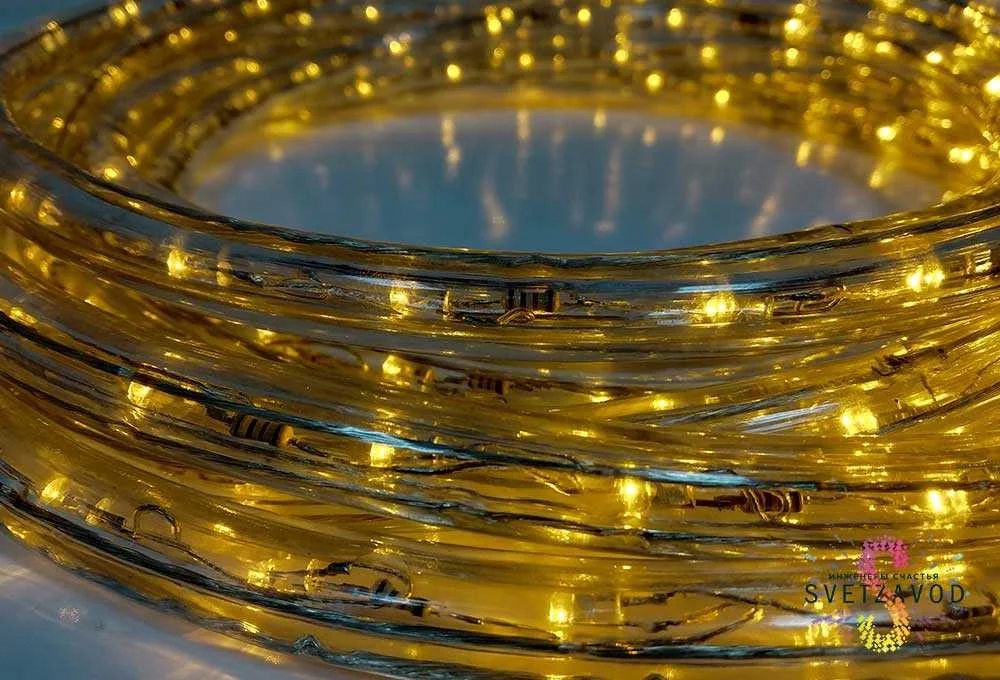 Готовый к работе отрезок дюралайта