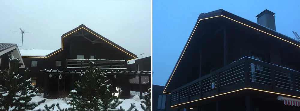 Пример фигуры из дюралайта на каркасе