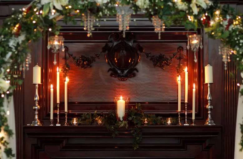 Огни свадебного стола Огни свадебного стола