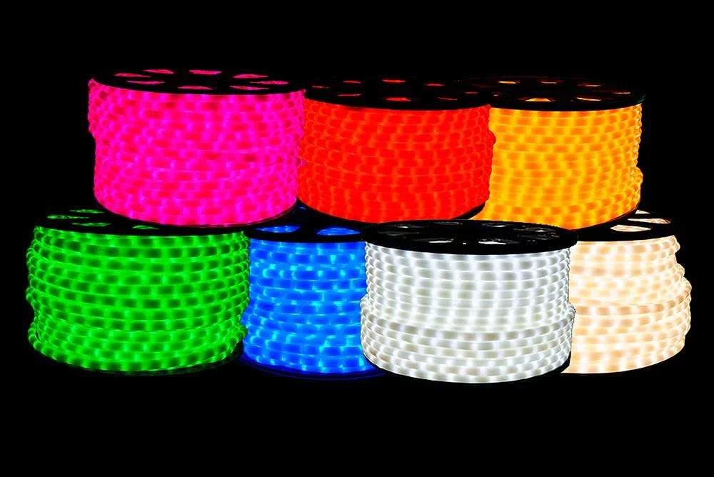 Способы крепления дюралайта