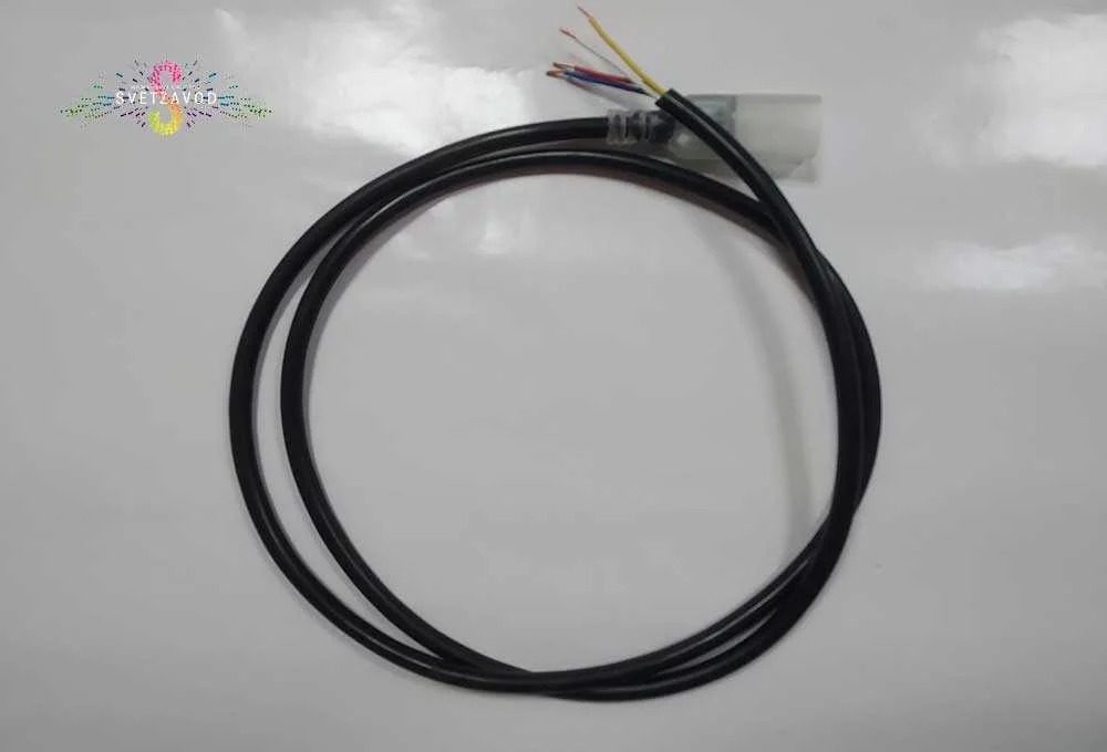 Как правильно подключить и монтировать гибкий неон Компоненты для подключения RGB неона