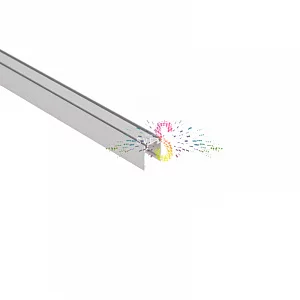 Профиль алюминиевый для гибкого неона 16х16мм, 2м, Neon-Night