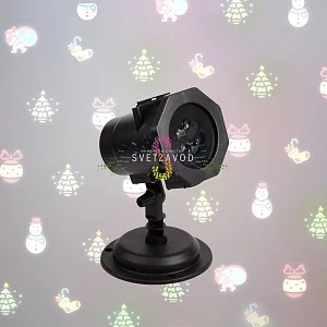 Светодиодный проектор 12 слайдов, Neon-Night