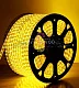 Светодиодная лента Тейп Лайт 60SMD5050, 220В, 13х8мм, желтая, IP67, 100м, Neon-Night